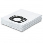 Σακούλες φλις υψηλής φίλτρανσης για WD 4-WD 5-WD 6 (4 τμχ.) Για Σκούπες Αναρρόφησης